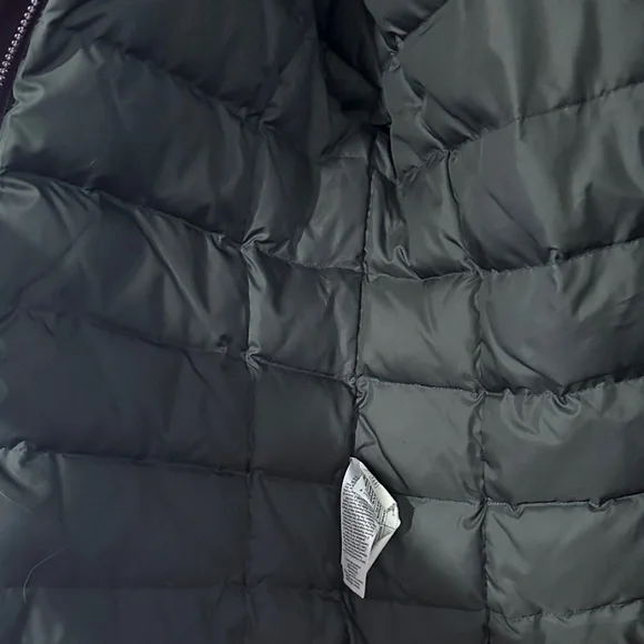 Eddie Bauer women's small dark purple Weatheredge down parka jacket EB650 - Picture 5 of 13